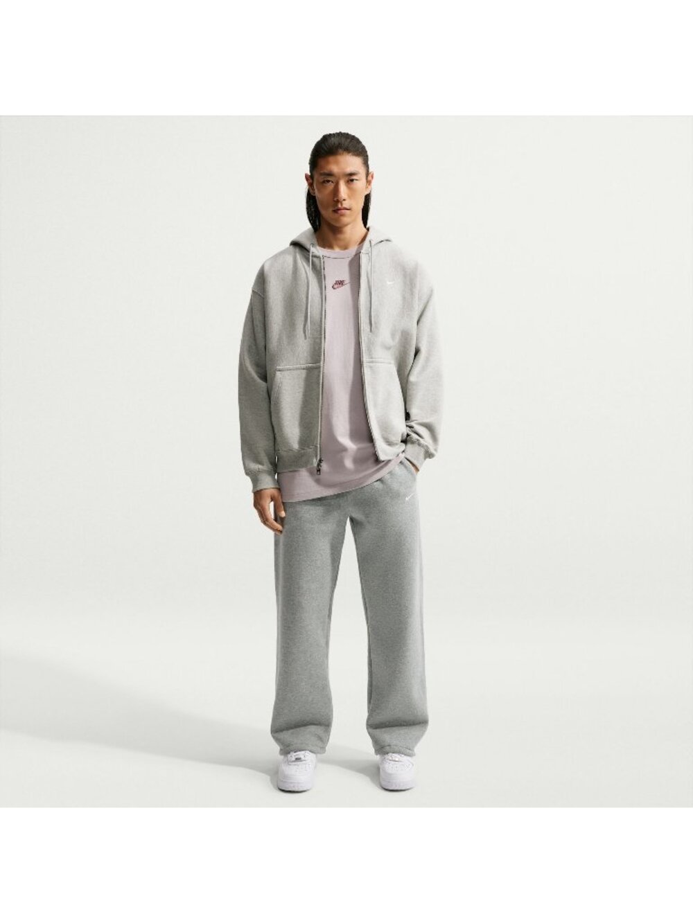 Nike Men's Solo Swoosh Bungee Loose fit Sweatpants Gray Size XS NEW WITH TAGS!